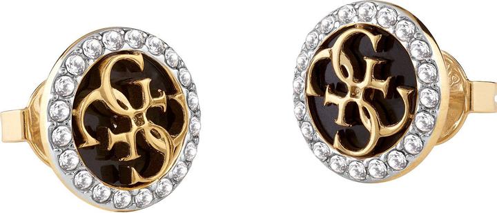 Guess Modern gold-plated earrings Life In 4G JUBE02147JWYGBKT/U (Edelstahl)