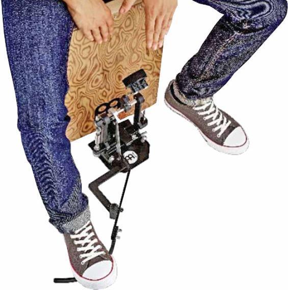 Actual product image Meinl TMSTCP Cajon Pedal with Seat Pad (Instrument foot pedal)