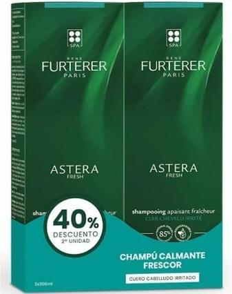 Produktbild Rene Furterer Astera Fresh Beruhigendes Frische Shampoo 200ml (400 ml, Flüssiges Shampoo)