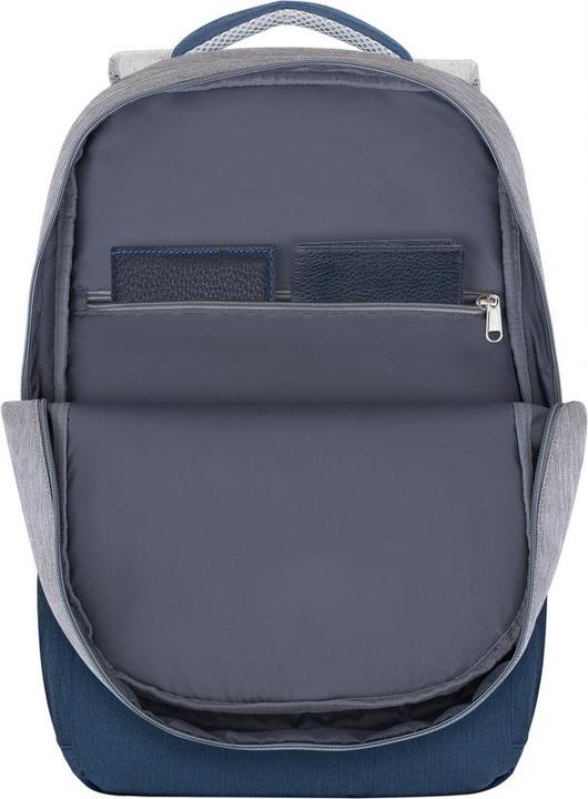 Produktbild Rivacase 7567 Grau Dunkelblau Notebookrucksack bis 17.3"