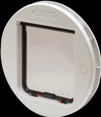 Actual product image Cat Mate Cat flap for glass panes (Magnetic cat flap)