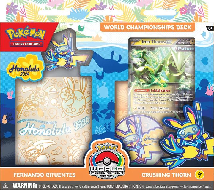 Produktbild Pokémon P-EN World Championship Deck 2024 (Englisch, Deck)