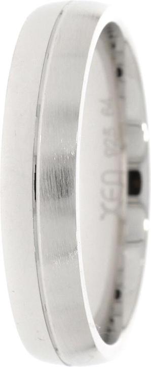 Produktbild Xen Herren Bandring 5 mm breit poliert/mattiert (68, 925 Silber)