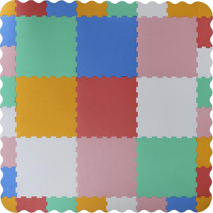 Produktbild Vertbaudet Baby Puzzle-Spielmatte, 9 Teile mit gewelltem Rand (60 x 60 cm)