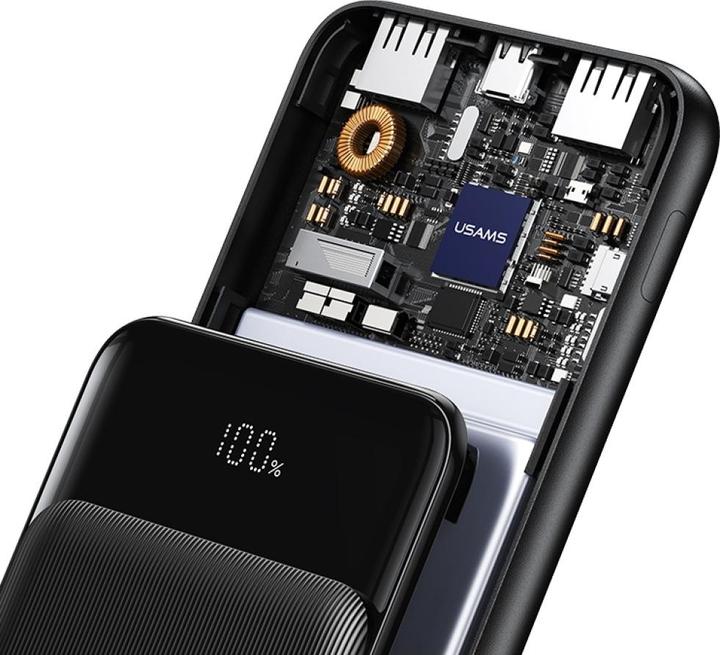 Produktbild Usams US-CD200 3 Ports Digital Display Power Bank 20000mAh-- XY Series (20000 mAh)