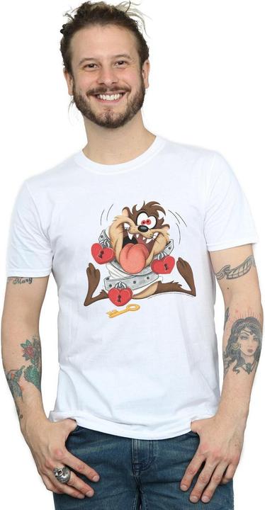 Immagine prodotto Looney Tunes Taz Valentine's Day Madly In Love Maglietta Uomo (XL)