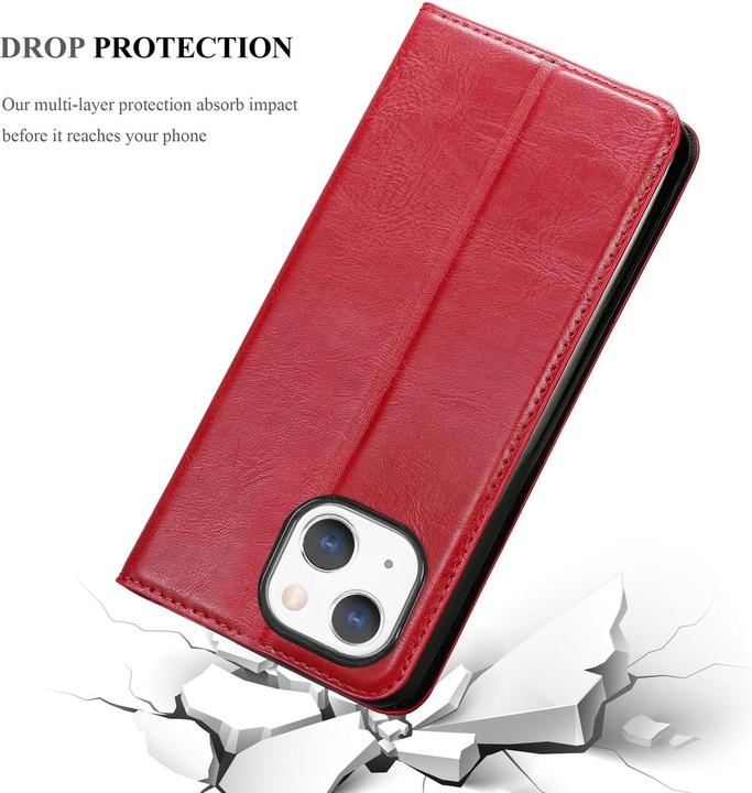 Produktbild Cadorabo Book Invis. Magnet Hülle (Apple iPhone 13)