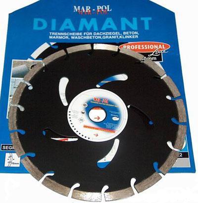Actual product image MAR Diamond cutting disc Cutting disc for angle grinder Ø 350 mm, 25.4mm Concrete Turbo