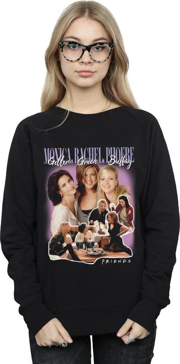 Actual product image Friends Womens/Ladies Geller Green Buffay Sweatshirt (L)