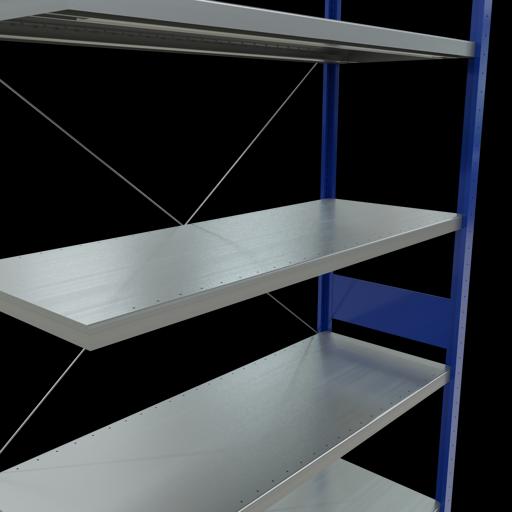 Actual product image Schulte Lagertechnik MULTIplus250 boltless bay system with cross brace