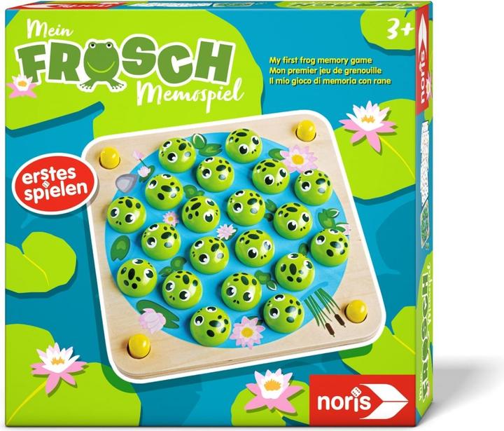 Immagine prodotto Noris Gioco Memo La Mia Rana (Italiano, Francese, Tedesco, Inglese)