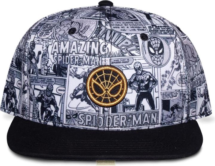 Difuzed Marvel Heroes - Spider-Man - Men's Snapback Cap (One Size)