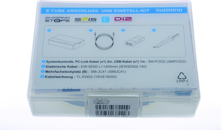 Produktbild Shimano Diagnosegerät Set SM-PCE02 Di2 (SM-PCE02,EW-SD50,EW-SD300,EW-JC304,TL-E
