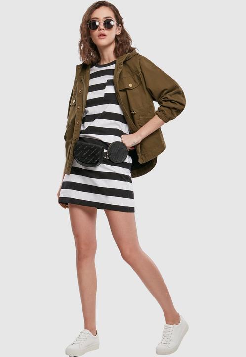Actual product image Urban Classics Ladies Stripe Boxy Tee Dress (XL)