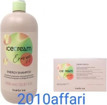 Actual product image Inebrya Ice Cream Energy Patches Against Hair Loss 70Pcs. (Liquid shampoo)