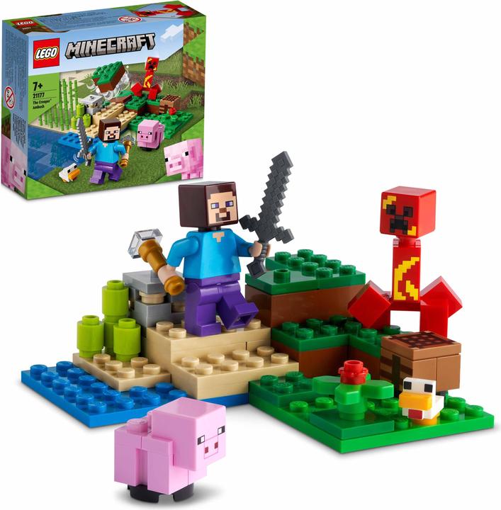 Actual product image LEGO The ambush of the Creeper (21177, LEGO Minecraft)