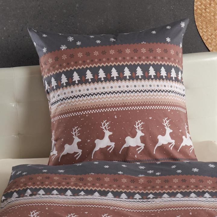 Actual product image Traumschlaf Hirsche (Bedding set, 160x210 cm + 65x100 cm)