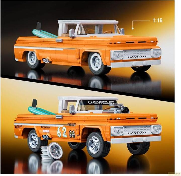 Produktbild Mattel Hot Wheels Building ELITE SERIES CHEVY