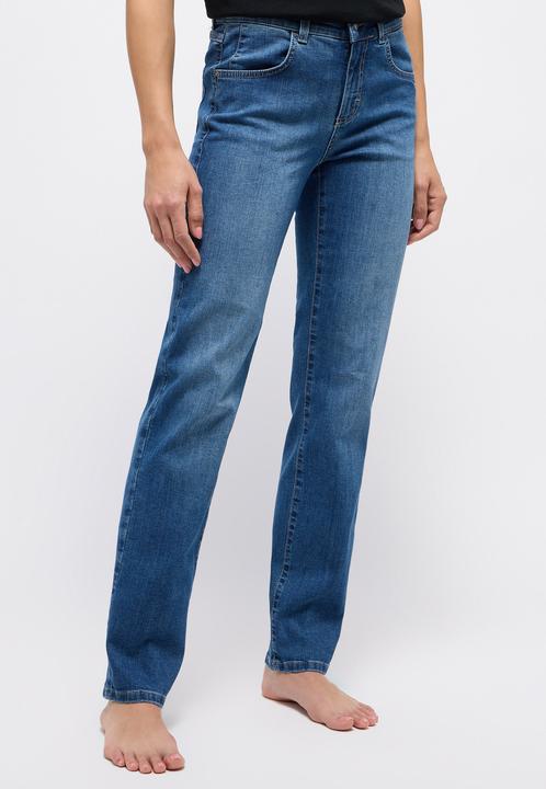 Image du produit Angels Dolly Jeans Sportiv Denim Straight Fit Mid Blue Used (W30/L30)