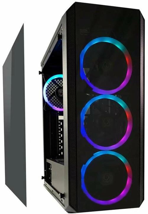 Actual product image LC-Power Gaming 703B Quad-Luxx (ATX, mATX, Mini-ITX)