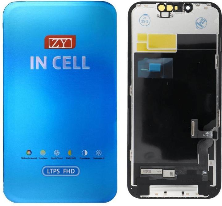 Actual product image OEM LCD display! ZY LCD Display for IPHONE 13 FFHD-900p Incell (Change IC) (Display, iPhone 13)