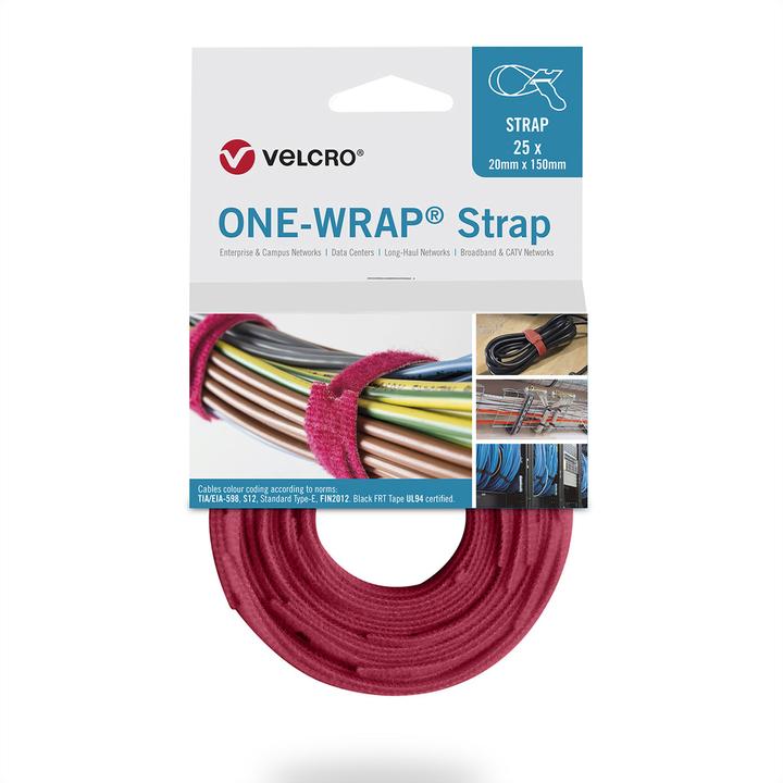 Immagine prodotto Velcro brand Fascetta professionale di marca (Fascette in velcro, 230 mm, 25 pz.)