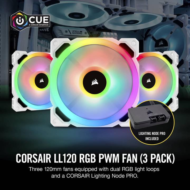 Image du produit Corsair LL120 (120 mm, 3 x)