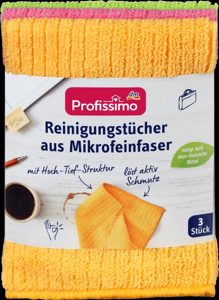 Produktbild dm Profissimo Reinigungstücher aus Mikrofeinfaser (3 Stk.)