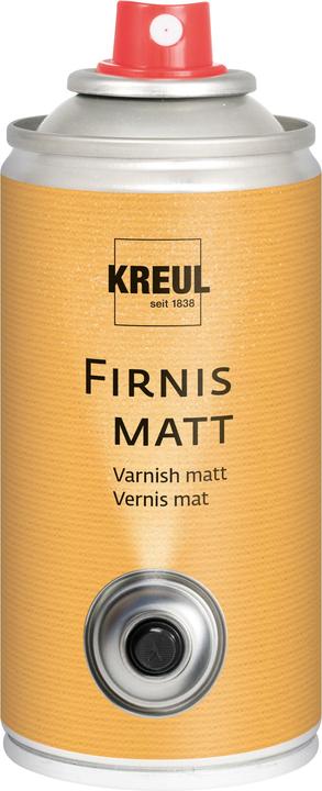 Produktbild Magni KREUL 812150 - Fixierspray matt, 150 ml Spraydose, transparenter, nicht gilbender, elastischer Schut (Orange, Grau, Schwarz, Rot, 150 ml)