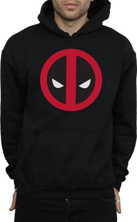 Immagine prodotto Deadpool Large Clean Logo Felpa con Cappuccio Uomo (XL)