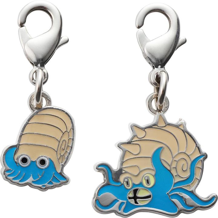 Pokémon Pokemon Center - Omanyte & Omastar Schlüsselanhänger - 2 Stück