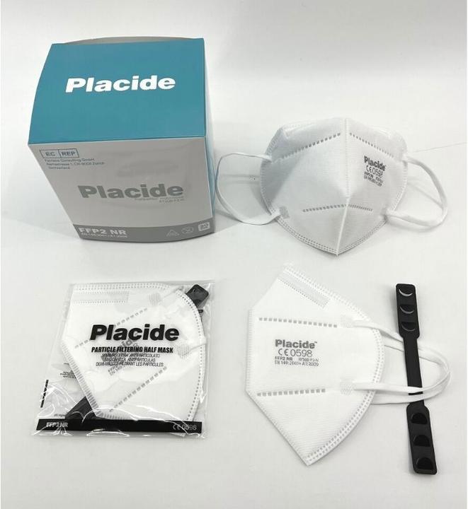 Actual product image Placide Respirators (FFP2, 20 x)