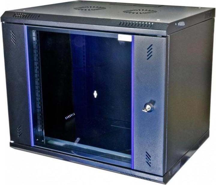 Produktbild Wirewin Wandschrank 600X450X9U Pro 2nd Gen FP 19 / 9HE / Schwarz (9 HE, 19 Zoll Rack)
