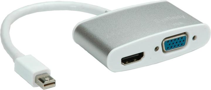 Produktbild Roline Mini DisplayPort - HDMI/VGA, Aktiv (HDMI, VGA, 10 cm)