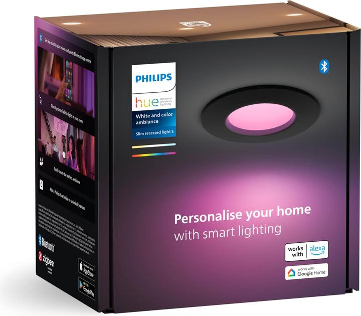 Produktbild Philips Hue White & Color Ambiance Slim Recessed (650 lm)