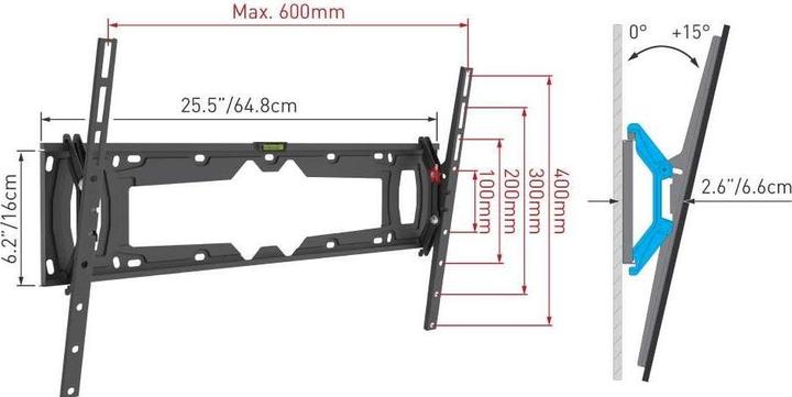 Actual product image Barkan E410+ (Wall, 90", 60 kg)