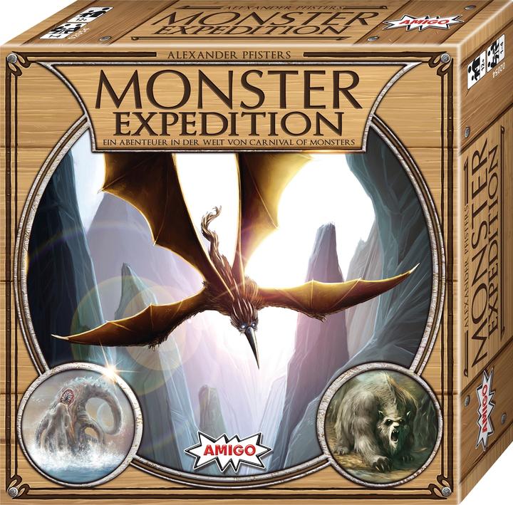 Produktbild Amigo Monster Expedition, d ab 12 Jahren, 1-4 Spieler, Monsterjagd mit Würfeln (Deutsch, Englisch)