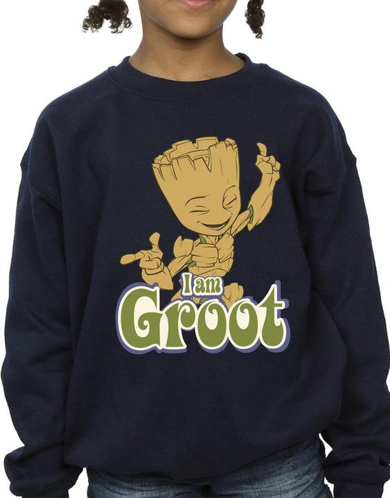 Produktbild Guardians of the Galaxy Groot Dancing Sweatshirt Mädchen (128)