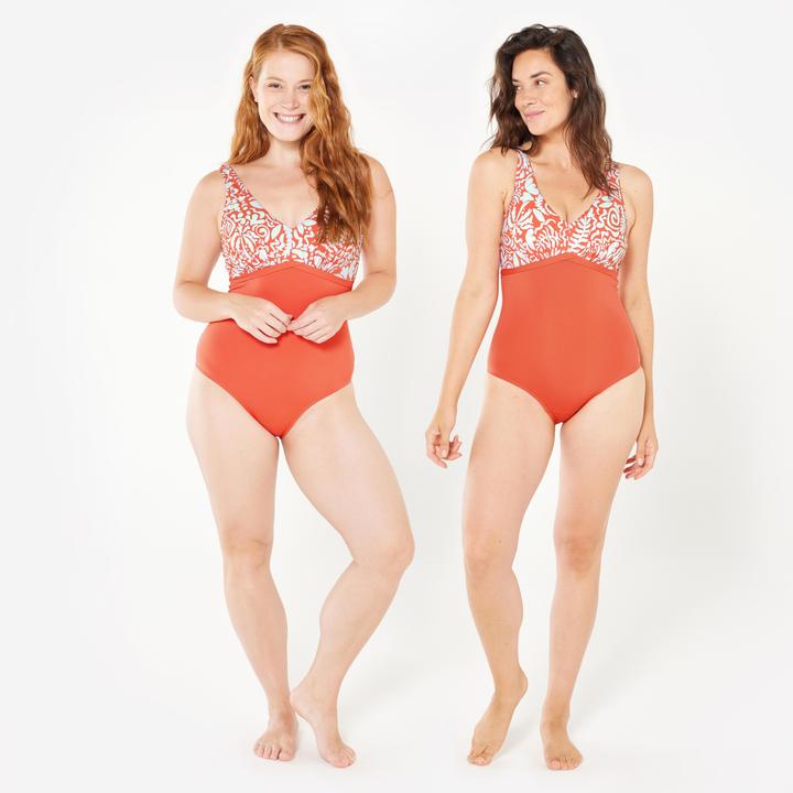 Produktbild Nabaiji Women’s aquafitness 1-piece swimsuit - Rosy red (40, 42)
