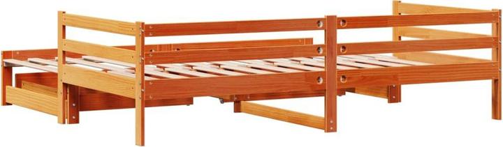 Image du produit VidaXL Lit de jour Extensible avec tiroirs (90 x 200 cm)