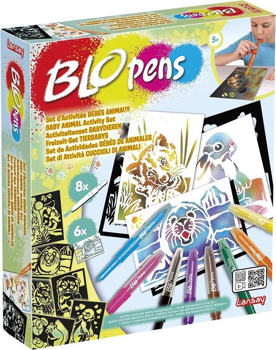 Produktbild Blopens Sprühstifte Set Tierbabys