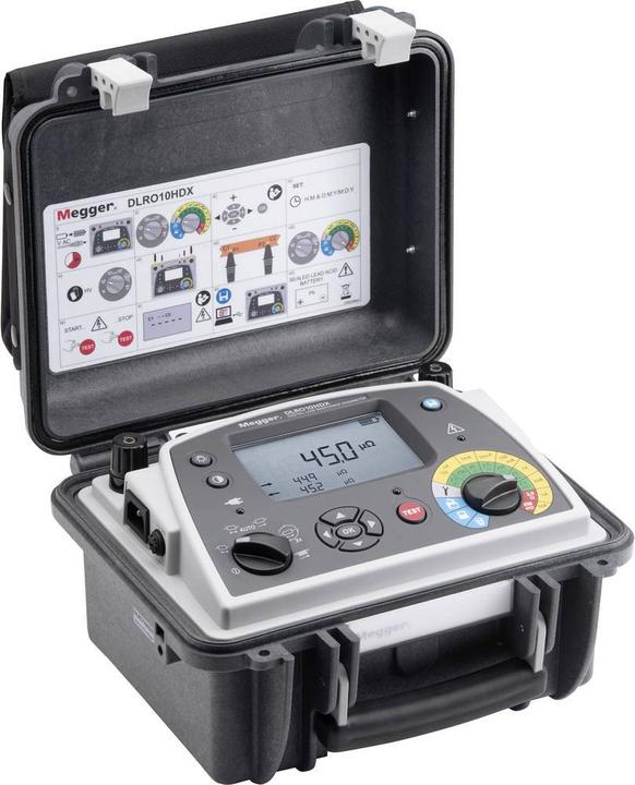 Megger Micro ohmmetro digitale da 10 ampere