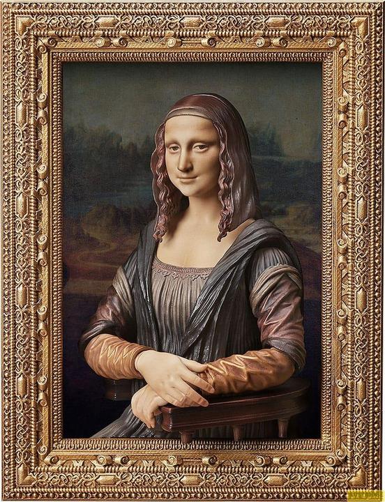 FREEing The Table Museum figurine Figma Mona Lisa by Leonardo da Vinci 14 cm