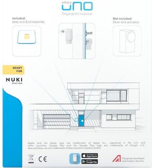 Actual product image Ekey Uno (Fingerprint)