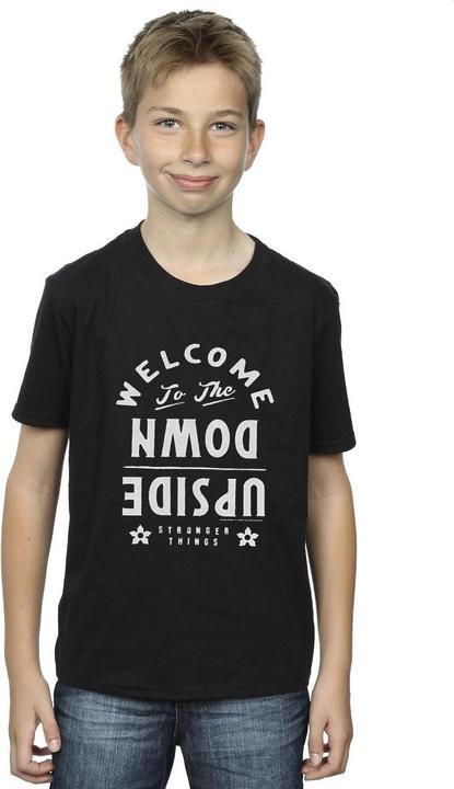 Produktbild Netflix Stranger Things Welcome To The Upside Down TShirt Jungen (128)