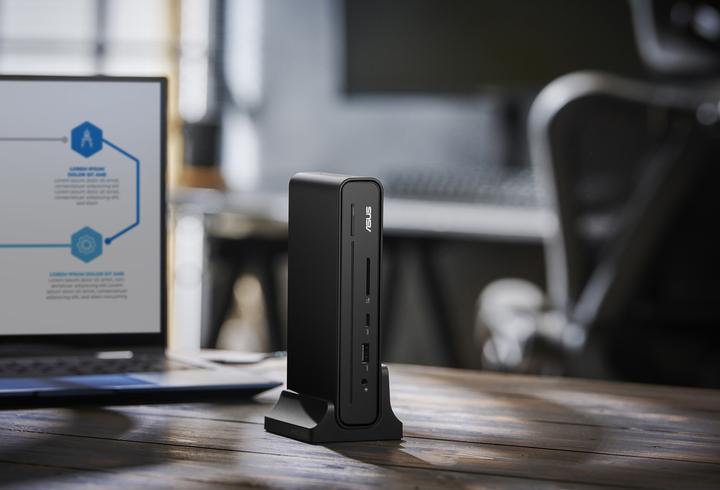 Actual product image ASUS DC300 - Docking station - USB-C - HDMI DP USB-C - 1GbE - 150 Watt (USB-C, 1 Ports)