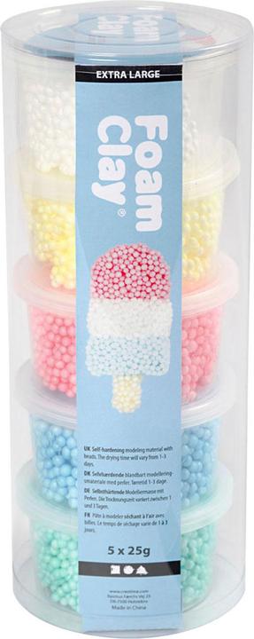 Produktbild Creativ Company Modellier-Set Foam Clay Extra Large 5-teilig