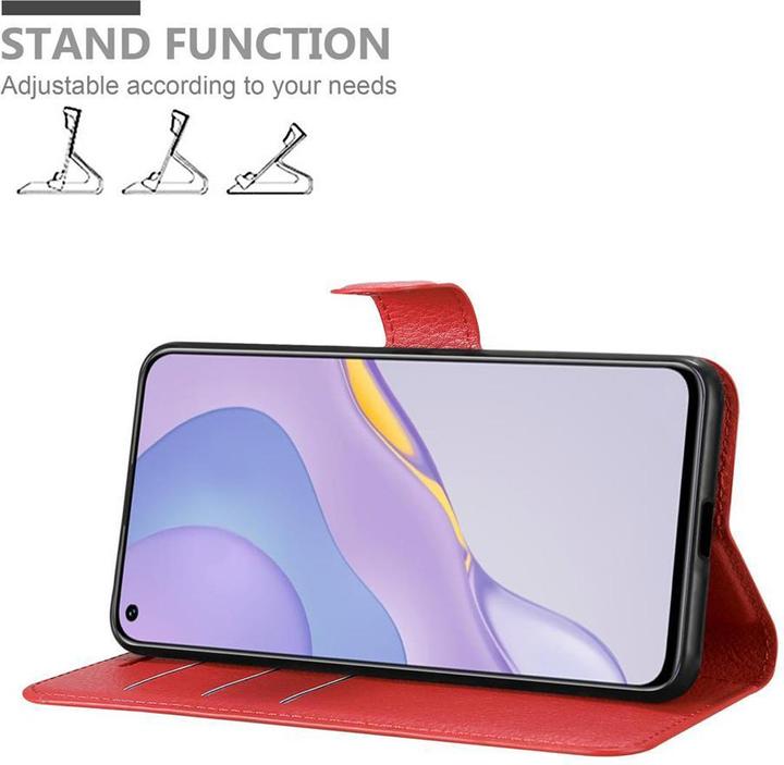 Actual product image Cadorabo Book with stand function cover (Huawei Nova 7 5G)