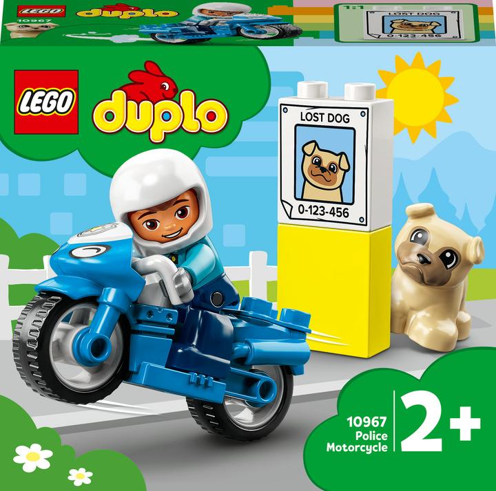 Actual product image LEGO Police motorcycle (10967)