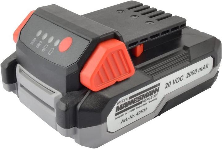 Mannesmann Batterie 20V 2,0AH pour l'article M49530
